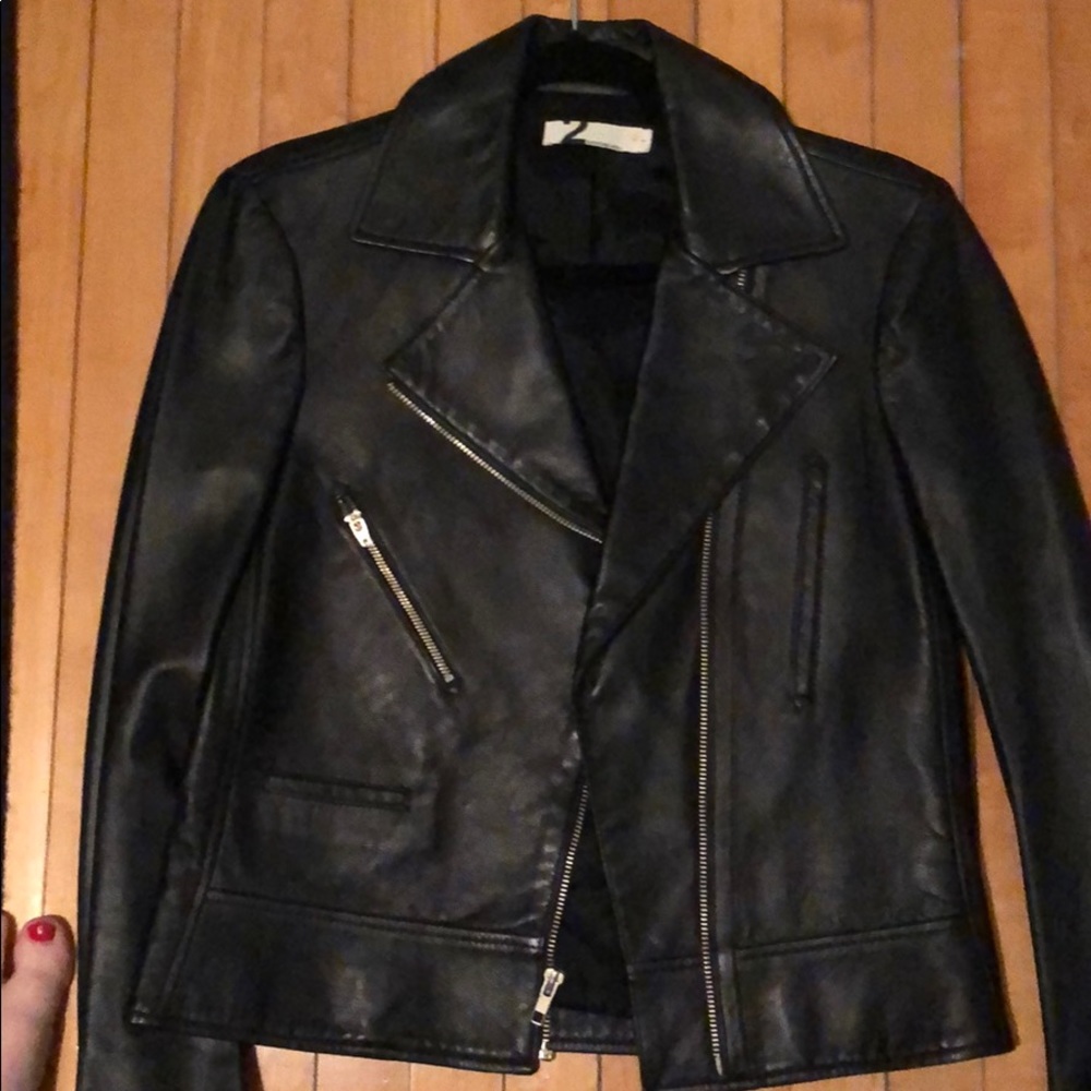 Katayone Adeli vintage leather jacket size - Picture 3 of 3